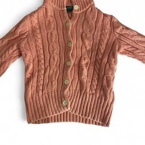 Lauren Ralph Lauren Pink Sweatshirt Cable Knit